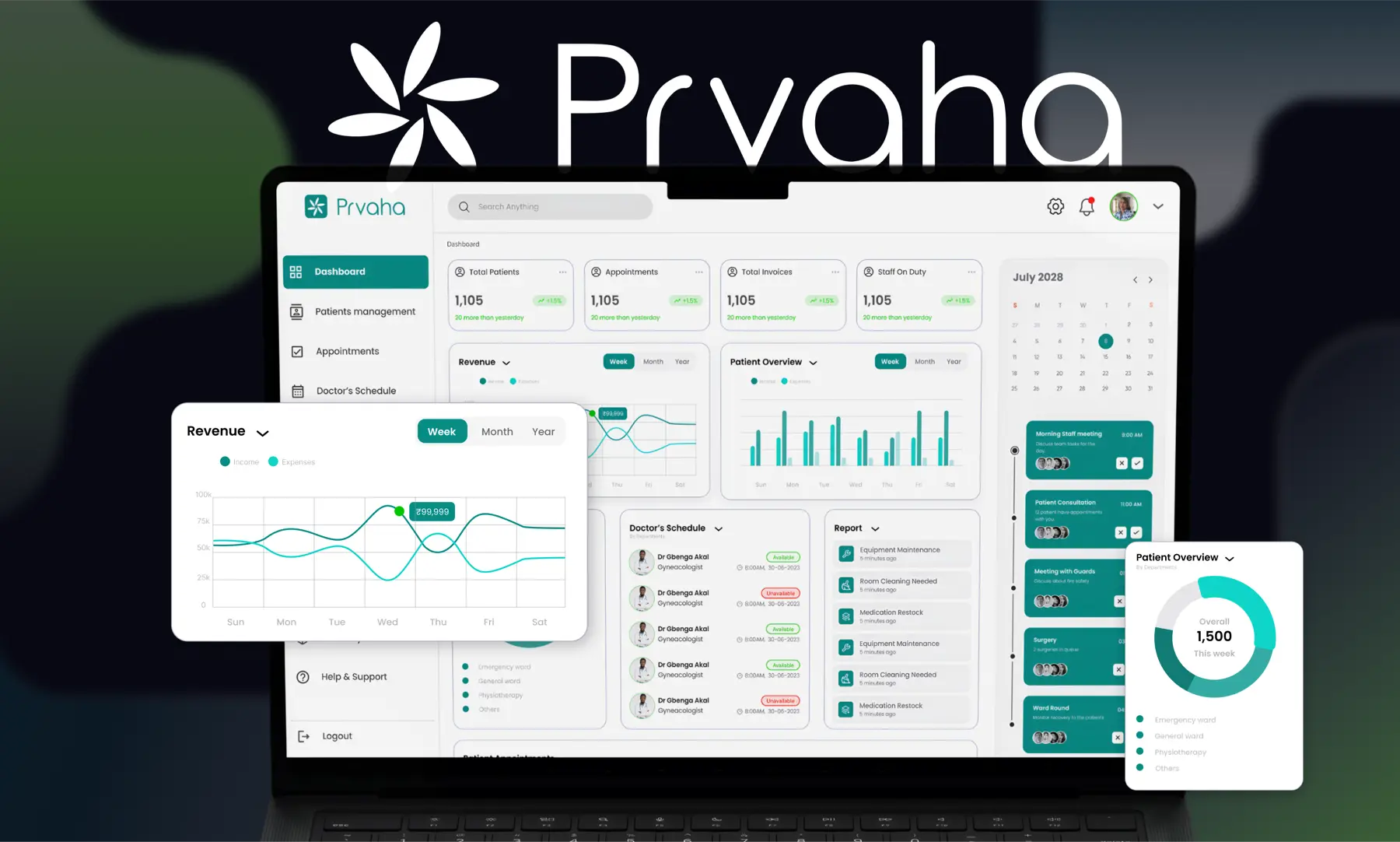 Prvaha- Hospital Management System